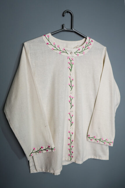 Barg-e-Seemab - Change Stitch
